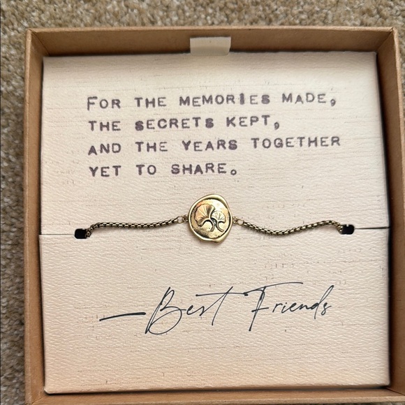 Gold Best Friends Bracelet - Picture 1 of 4
